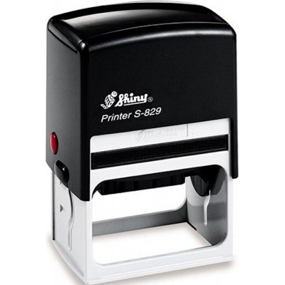 Shiny S-829 Custom-Made Self-Inking Stamp (64 x 40mm)