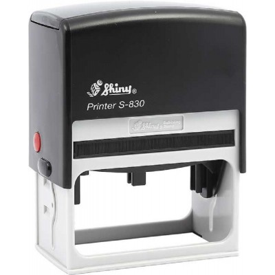 Shiny S-830 Custom-Made Self-Inking Stamp (75 x 38mm)