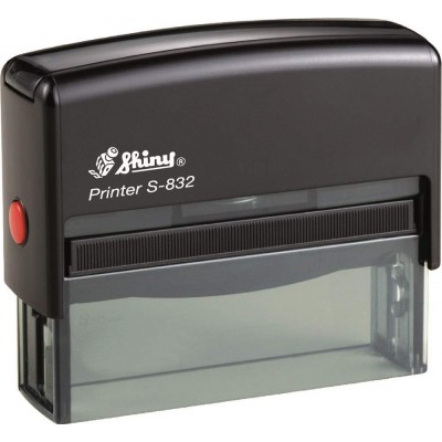 Shiny S-832 Custom-Made Self-Inking Stamp (75 x 15mm)
