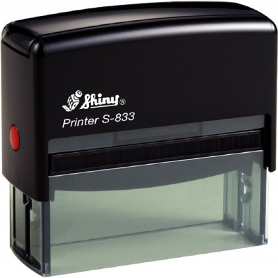 Shiny S-833 Custom-Made Self-Inking Stamp (82 x 25mm)