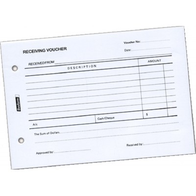 Receiving Voucher Pad (100 Sheets) Receiving Voucher Pad (100 Sheets)