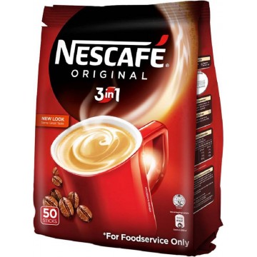 Nescafe 3-in-1 Original Instant Coffee (47 Sticks) 19g