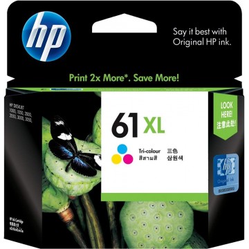 HP Ink Cartridge (61XL) Tri-Color