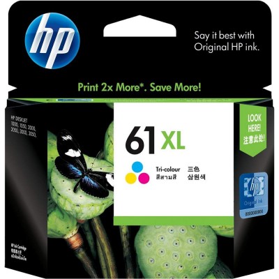 HP Ink Cartridge (61XL) Tri-Color