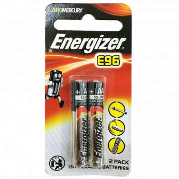 Energizer Alkaline Battery 1.5V (E96 AAAA) 2'S