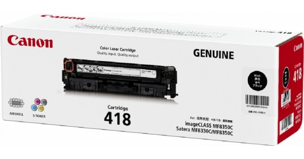 Canon Toner Cartridge (418) Black