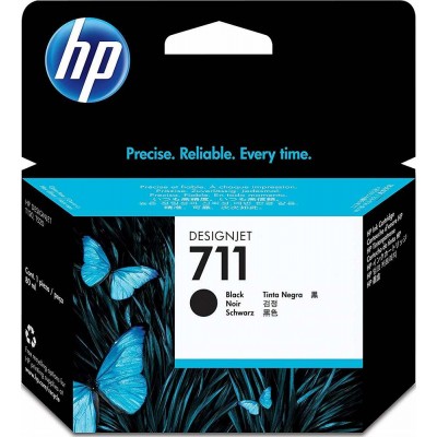 HP DesignJet Ink Cartridge (711) Black