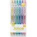 Pilot Juice Gel Ink Pen 0.5mm Retractable 6'S Metallic - 1