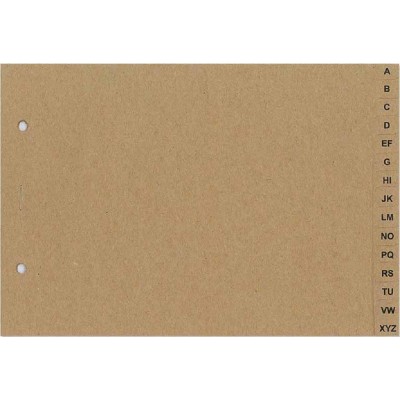 Paper Divider (A-Z) 10'S A5