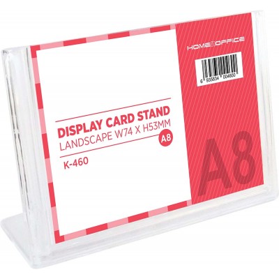 HnO Display Card Stand A8 (74 x 53mm) Landscape