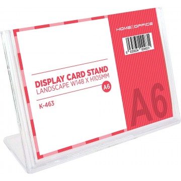 HnO Display Card Stand A6 (148 x 105mm) Landscape