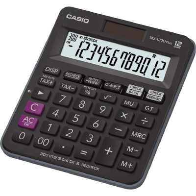 Casio Check Calculator (148 x 126.5 x 28.6mm) MJ-120D Plus 12 Digits