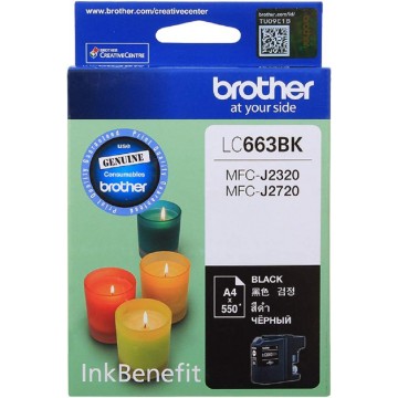 Brother Ink Cartridge (LC663) Black