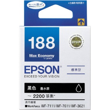 Epson Ink Cartridge (188) Black