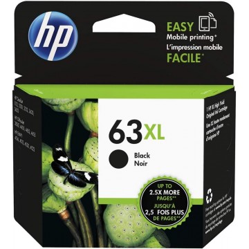 HP Ink Cartridge (63XL) Black