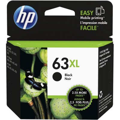 HP Ink Cartridge (63XL) Black