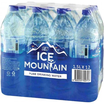 Ice Mountain Pure Drinking Water 12'S 1.5L