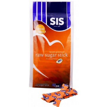 SIS Raw Sugar Sticks 100'S 3.5g