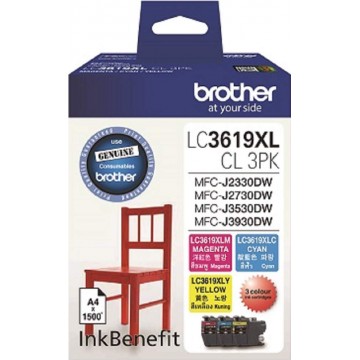 Brother Ink Cartridge (LC3619XL CL-3PK) Colour