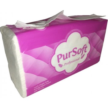 PurSoft Professional 1-Ply M-Fold Hand Towel (20 Packs) 200 Sheets