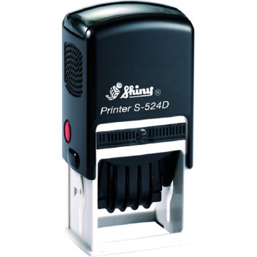 Shiny S-524D Custom-Made Self-Inking Stamp (24 x 24mm)