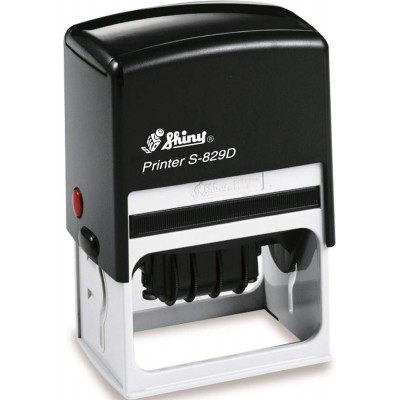 Shiny S-829D Custom-Made Self-Inking Stamp (64 x 40mm)