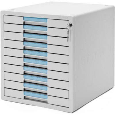Sysmax 10-Drawer File Cabinet (300 x 355 x 332mm) Sysmax 10-Drawer File Cabinet (300 x 355 x 332mm)