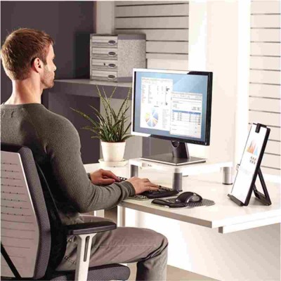 Fellowes Premium Monitor Riser Platinum