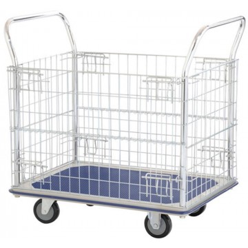 Double-Handle Trolley Cart w/Mesh Basket (970 x 615 x 950mm) 370kG