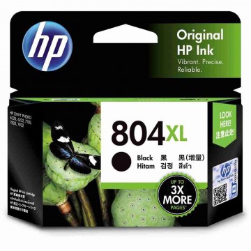 HP Ink Cartridge (804XL) Black