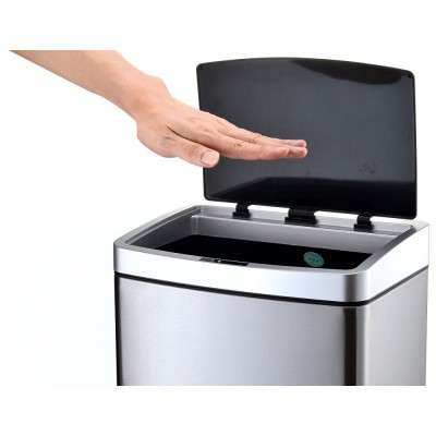 Stainless Steel Motion Sensor Waste Bin (31.0 x 23.0 x 51.0cm) 20L