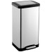 Stainless Steel Waste Bin w/Pedal (26.0 x 25.5 x 49.5cm) 15L - 1