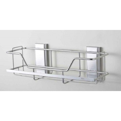 3M Command Damage-Free Hanging Bathroom Stainless Steel Shower Caddy 3kg