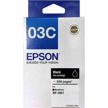Epson Ink Cartridge (03C) Black