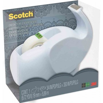 3M Scotch Elephant Desktop Tape Dispenser w/Magic Tape (1" Core)