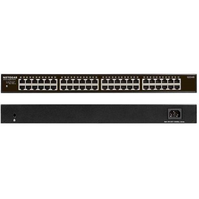 NETGEAR 48-Port Gigabit Ethernet Unmanaged Switch GS348