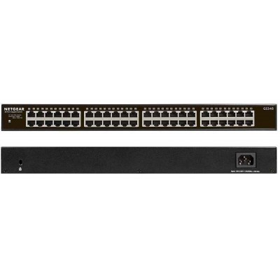 Netgear 48-Port GS348 Gigabit Unmanaged Switch