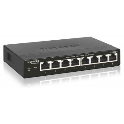 NETGEAR 8-Port Gigabit Ethernet Smart Managed Pro Switch GS308T