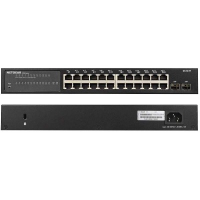 NETGEAR 26-Port Gigabit Ethernet Smart Managed Pro Switch GS324T