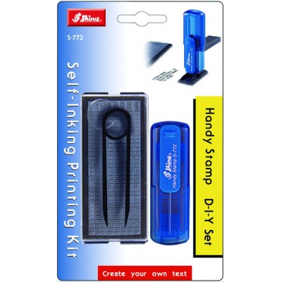 Shiny S-772 DIY Self-Inking Printing Kit (30 x 14mm)