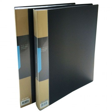 Clear Book File (80 Pocket) A4
