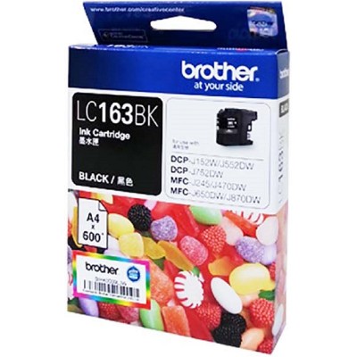 Brother Ink Cartridge (LC163) Black