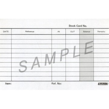 Besform Stock Cards (6" x 4") White 50'S