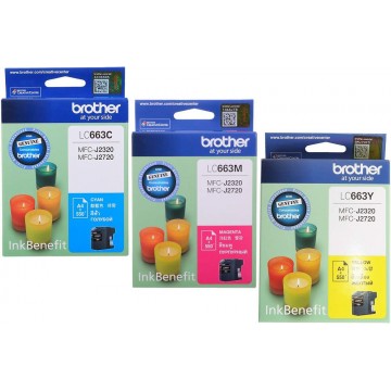 Brother Ink Cartridge (LC663) Colour