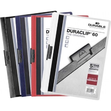 Durable PVC Duraclip-60 Folder 2209 A4 60 Sheets