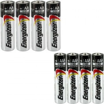 Energizer Alkaline Battery (AA, AAA) 4'S