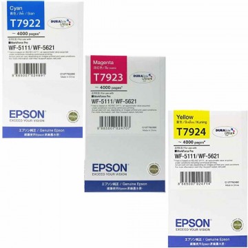 Epson Ink Cartridge (T792) Colour