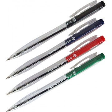 HnO Ballpoint Pen 0.5mm Retractable 12'S