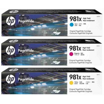 HP PageWide Cartridge (981X) Colour