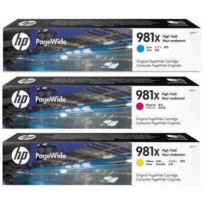 HP PageWide Cartridge (981X) Colour